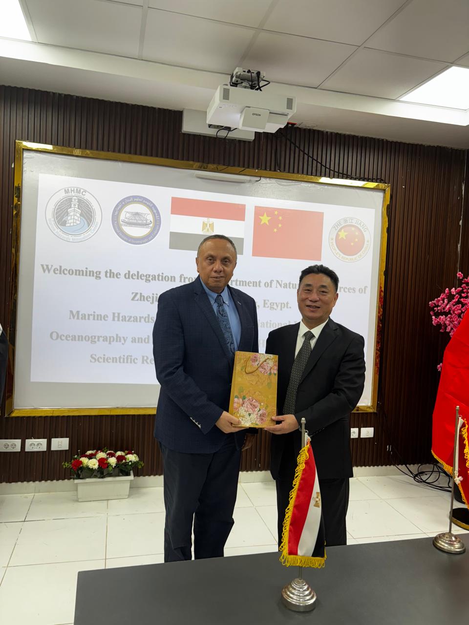 صورة من الزيارة