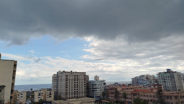 سقوط أمطار على شوارع وأحياء بورسعيد