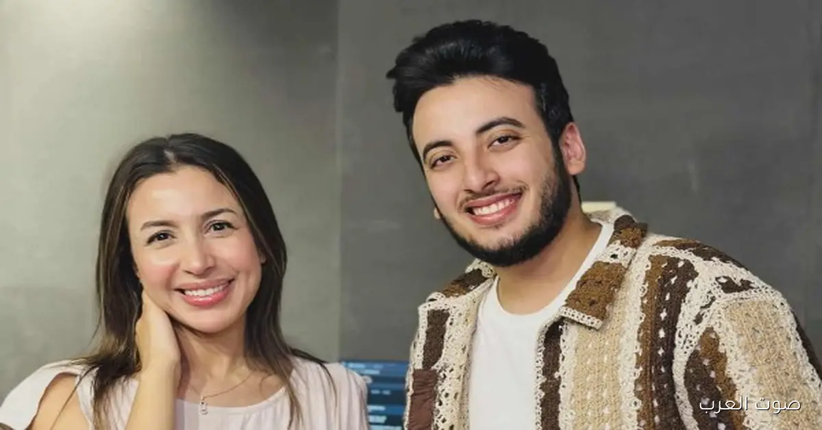 “الليلة حلوة” دويتو جديد بين جنات والحسن عادل