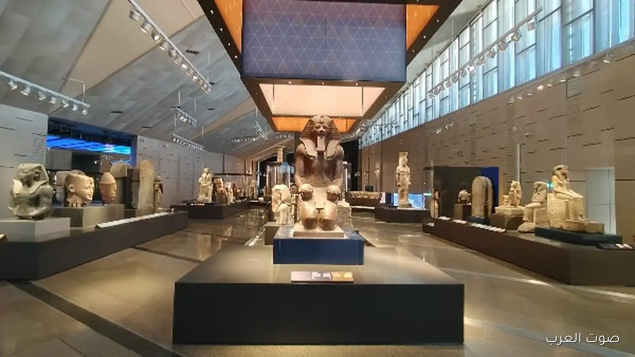 المتحف المصري الكبير يستقبل أكتر من 12 ألف زائر في