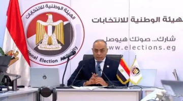 المستشار أحمد بنداري هنوفر صناديق وسواتر في المقرات الانتخابية اللي