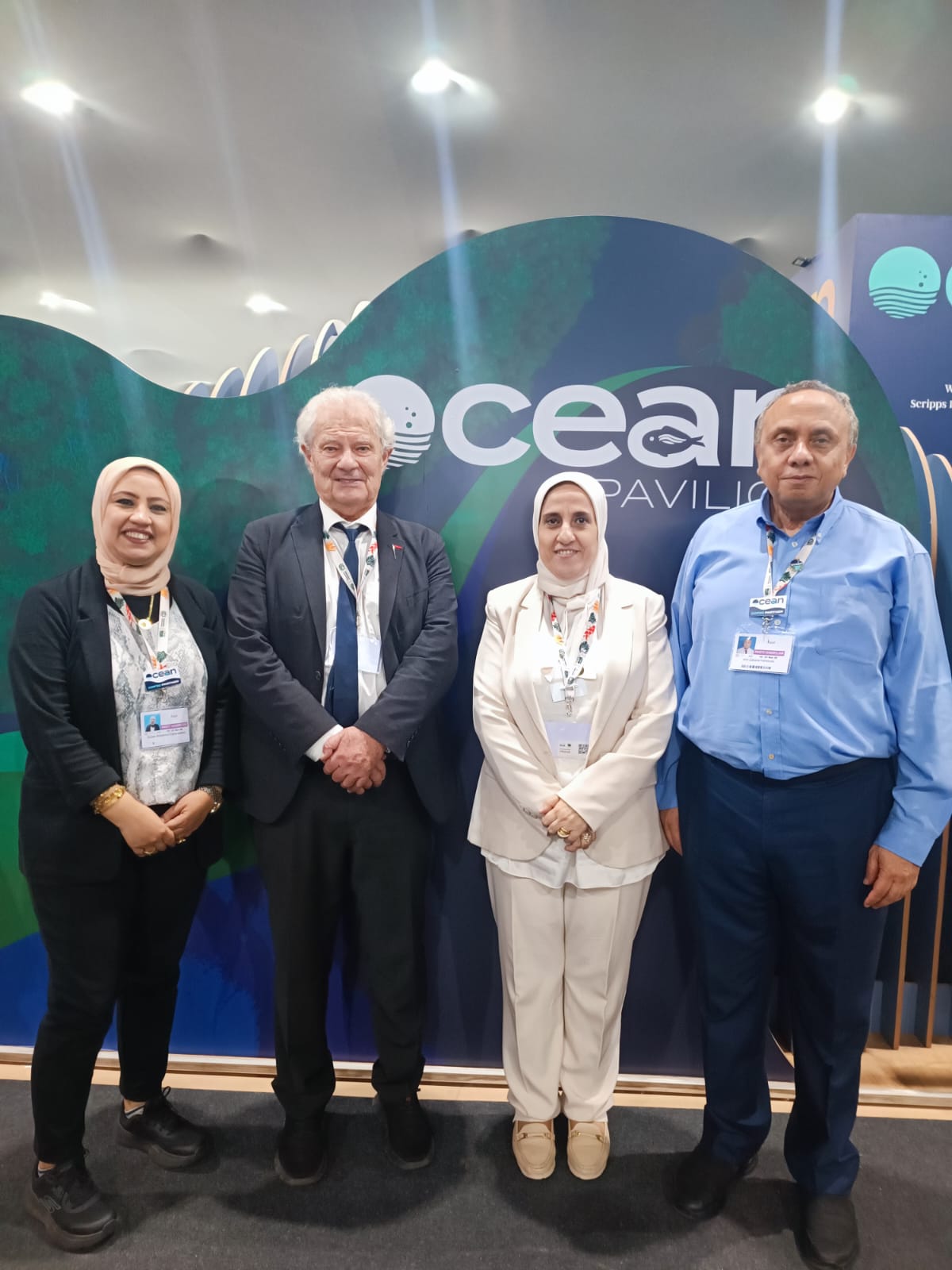 المعهد القومي لعلوم البحار مستمر في تميزه في COP: مشاركة رابعة على التوالي بجناح المحيط 2 المعهد القومي لعلوم البحار مستمر في تميزه في COP مشاركة