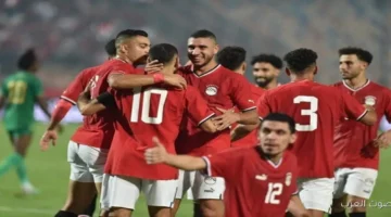المنتخب المصري يتحدى كاب فيردي بـ الزي الأحمر في بطولة