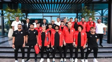 المنتخب ينطلق لقطر عشان يستعد لكأس العرب