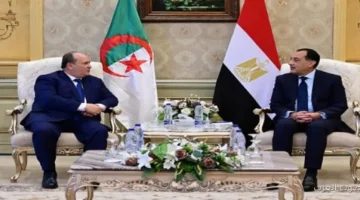 الوزير الأول الجزائري الرئيس السيسي عايز يقوي التعاون بين البلدين