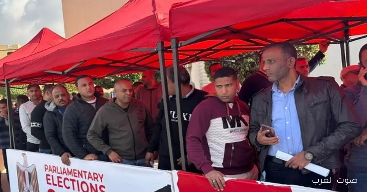 اليوم التاني.. الناس بتتوافد على لجنة المدرسة البريطانية في الرحاب لانتخابات 2025