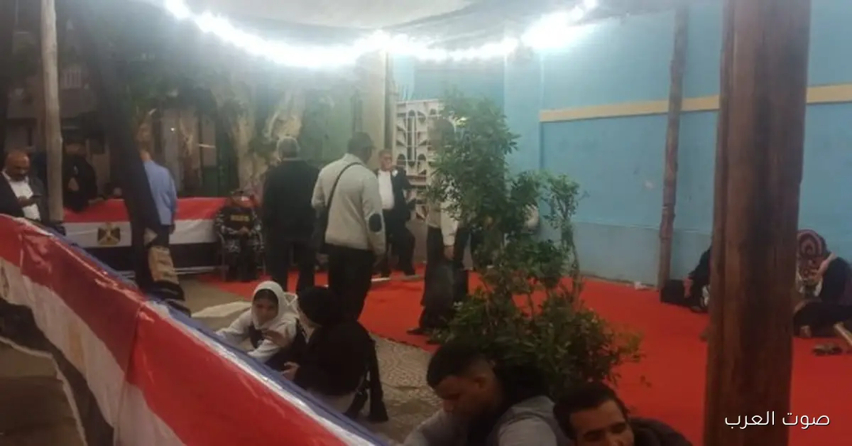 انتخابات البرلمان 2025… إقبال قليل في مدرسة الشهيد رائد طيار محمد جمال عبدالعزيز بالمنيل