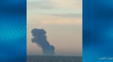 انفجار لغم في ناقلة نفط في البحر الأسود قرب مضيق