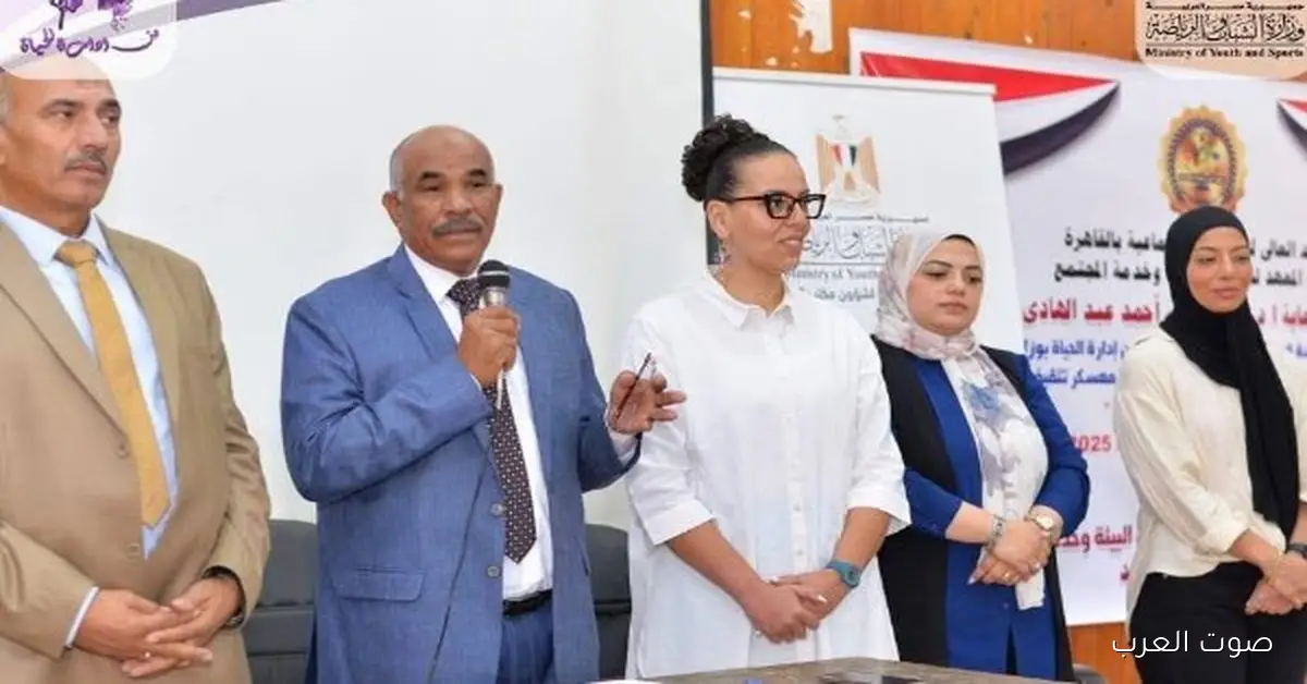 بدء المعسكر التدريبي بمحاضرات عن التوعية ضد الإدمان وتعديل السلوك