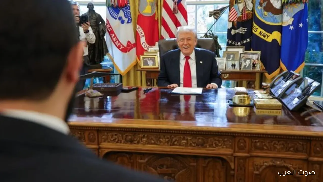 براك زيارة أحمد الشرع لأمريكا تاريخية وقانون قيصر هيتلغي قريباً