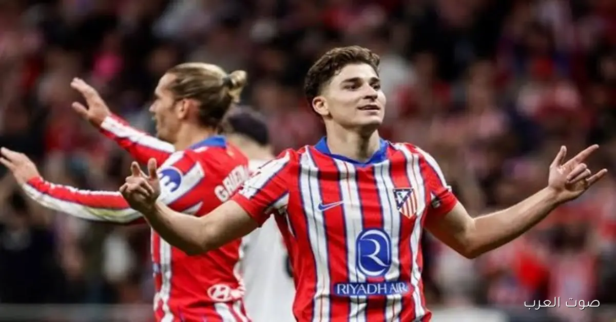 برشلونة عايز يجيب جوليان ألفاريز علشان يعوض ليفاندوفسكي في سوق الانتقالات الصيفية 2026 2 برشلونة عايز يجيب جوليان ألفاريز علشان يعوض ليفاندوفسكي في سوق الانتقالات الصيفية 2026