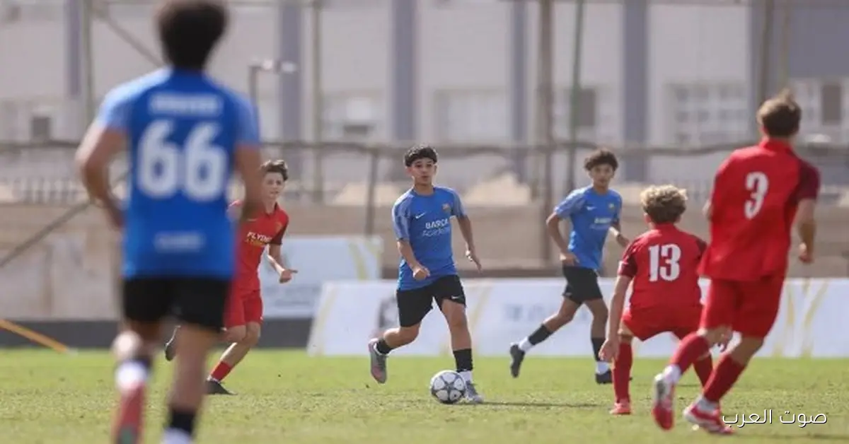 برشلونة يكتفي بالتعادل مع إسكولا أرشافيا في بطولة الأهلي للناشئين
