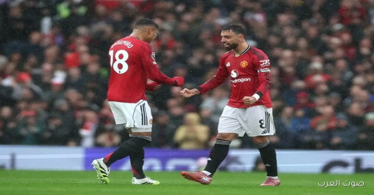 «برونو فيرنانديز» يقود مانشستر يونايتد ضد توتنهام في الدوري الإنجليزي