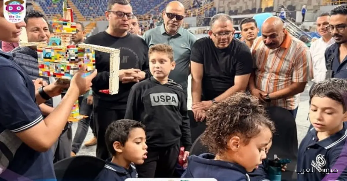 بطولة تحدي الروبوتات تبدأ بمشاركة 3000 متسابق في نادي النادي بالعاصمة الإدارية الجديدة 2 بطولة تحدي الروبوتات تبدأ بمشاركة 3000 متسابق في نادي النادي بالعاصمة الإدارية الجديدة