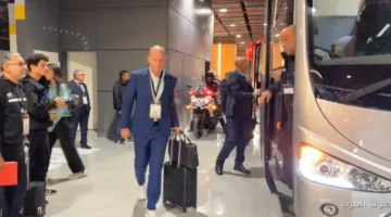 بعثة الأهلي وصلت ملعب مولاي الحسن علشان تواجه الجيش الملكي