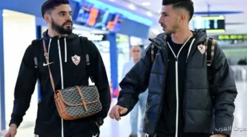 بعثة الزمالك وصلت جنوب إفريقيا عشان تتجهز لمباراة كايزر تشيفز