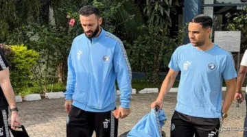 بعثة بيراميدز رايحة الملعب علشان تواجه باور ديناموز في دوري