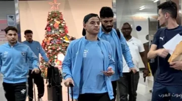 بعثة بيراميدز وصلت زامبيا وتستعد لمواجهة باور ديناموز في دوري