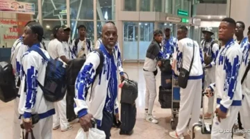 بعثة ريفرز يونايتد وصلت القاهرة علشان تستعد لمواجهة بيراميدز في