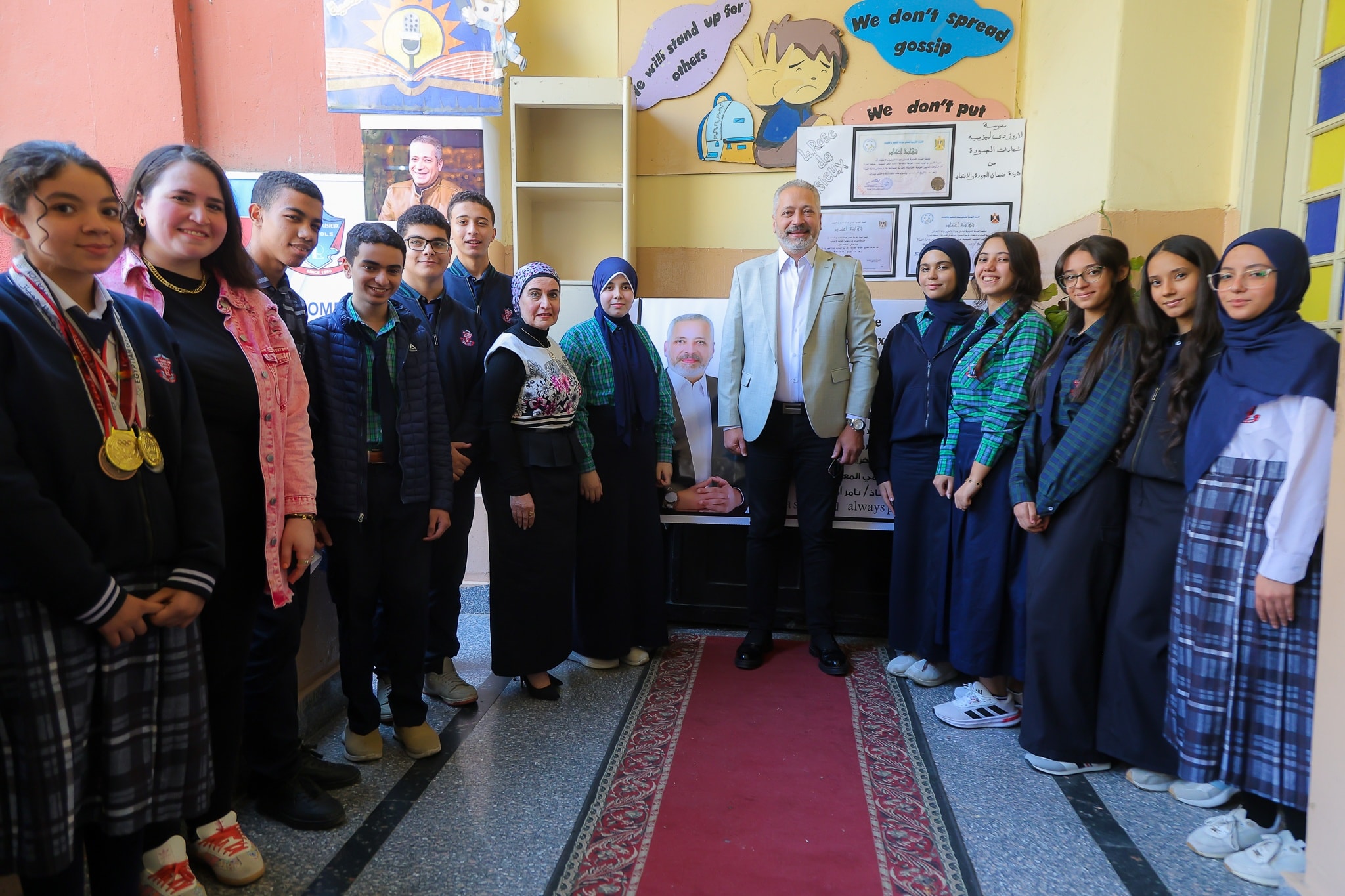 اجتماع وزير التعليم