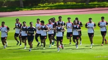 تدريبات قوية للزمالك قبل مباراة زيسكو الزامبي في الكونفدرالية