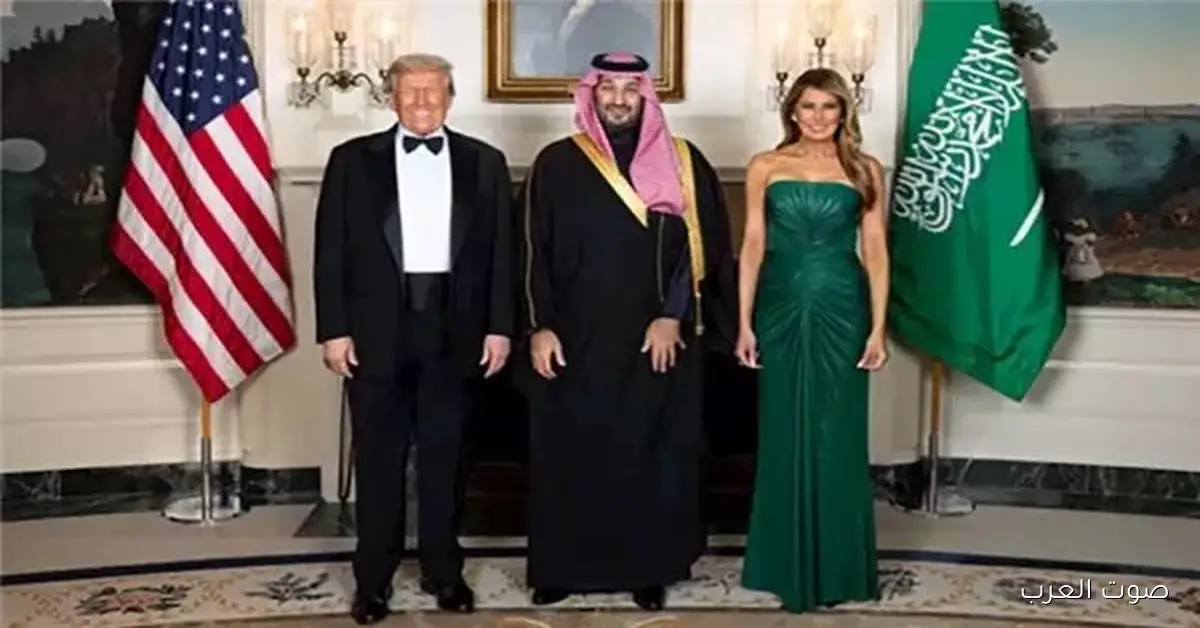 ترامب ينشر صورة له مع ولي العهد السعودي في واشنطن