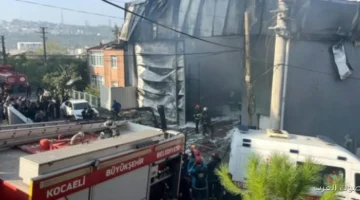 تركيا 6 أشخاص لقوا حتفهم و5 اتصابوا في حريق بمستودع