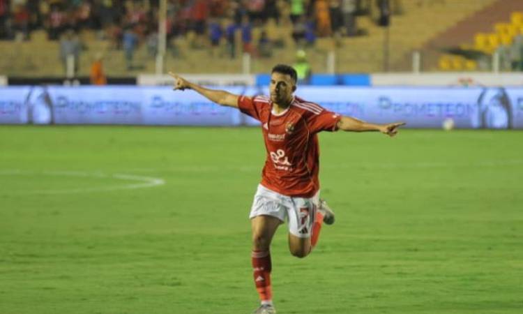 إنبي ضد الأهلي.. رأسية تريزيجيه تكتب التقدم للمارد الأحمر