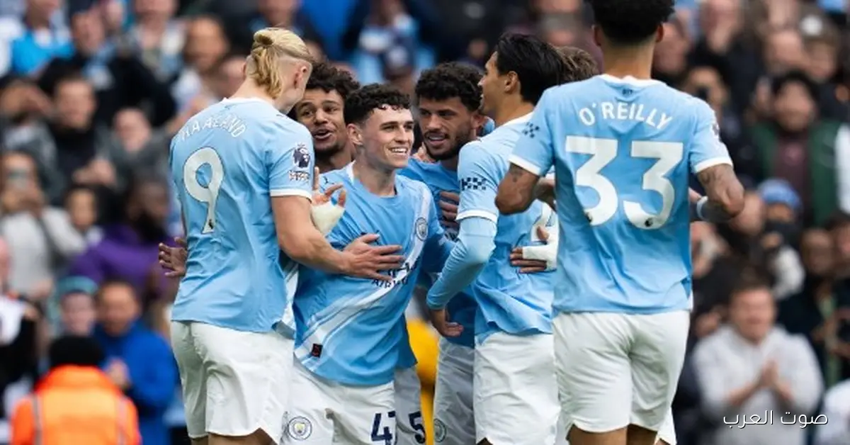 تشكيلة مانشستر سيتي قدام بوروسيا دورتموند في دوري أبطال أوروبا