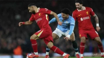 تشكيلة مباراة مان سيتي وليفربول صلاح أساسى ومرموش على الدكة
