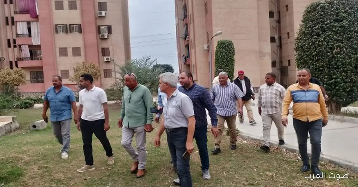 تنسيق الإدارات في العبور الجديدة لضمان كفاءة المرافق واستمرار الخدمات