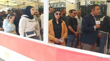 توافد كبير من الناخبين على لجان انتخابات مجلس النواب في