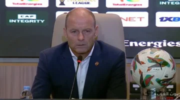 توروب يعلق لأول مرة بعد تعادل الأهلي مع الجيش الملكي