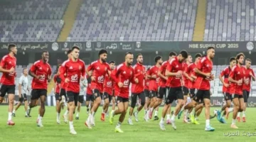 ثلاثي الأهلي بيرجع للتدريبات قبل ماتش شبيبة القبائل في دوري