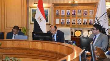 جامعة حلوان بتبحث عن سبل التعاون الأكاديمي مع جامعة يونينتونو