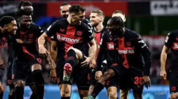 جريمالدو يدي باير ليفركوزن التقدم على مانشستر سيتي في الشوط