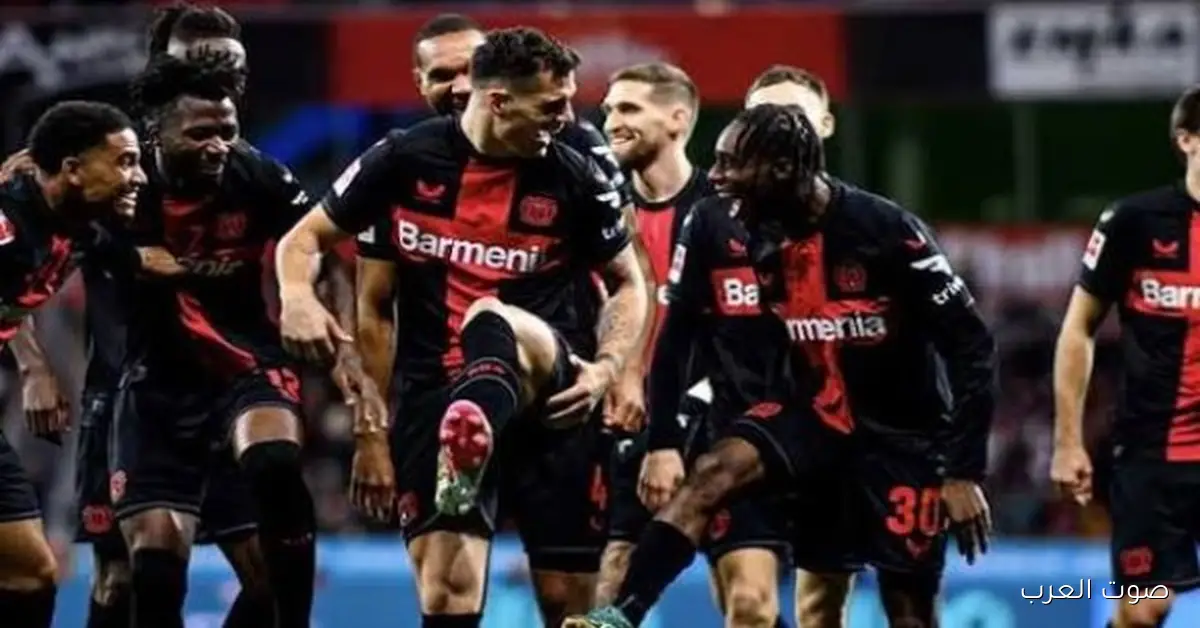 جريمالدو يدي باير ليفركوزن التقدم على مانشستر سيتي في الشوط الأول 2 جريمالدو يدي باير ليفركوزن التقدم على مانشستر سيتي في الشوط الأول