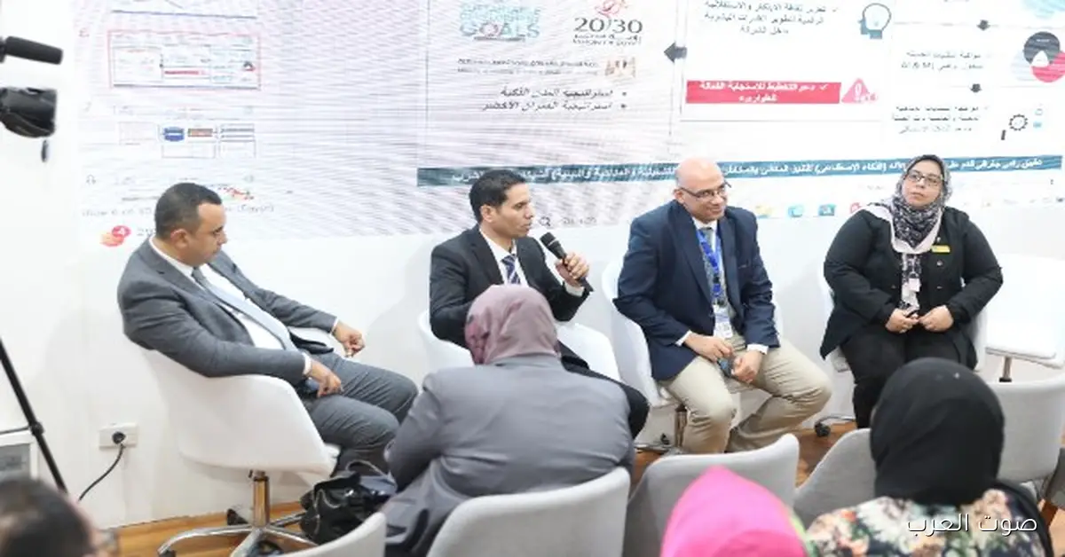 جلسة خاصة في جناح الشركة القابضة بتعرض حلول ذكية للتنبؤ بالأعطال في الأماكن