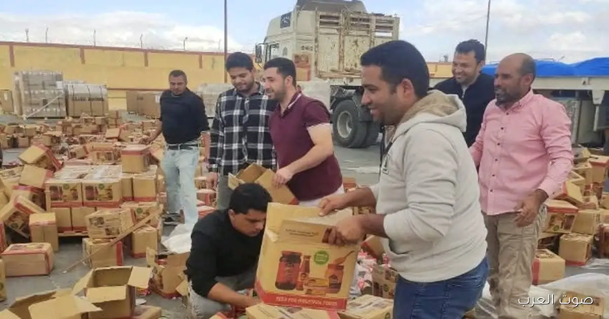 جمارك ميناء العوجة تضبط محاولة تهريب دخان معسل.. صور