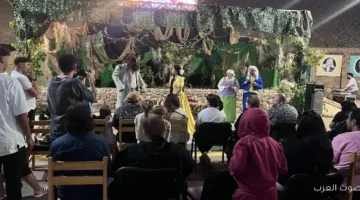 جمهور كبير حضر عرض الجميلة والوحش مع حسام داغر وميدو