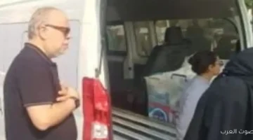 جنازة زوجة حسن العدل بحضور أشرف زكي بس فقط