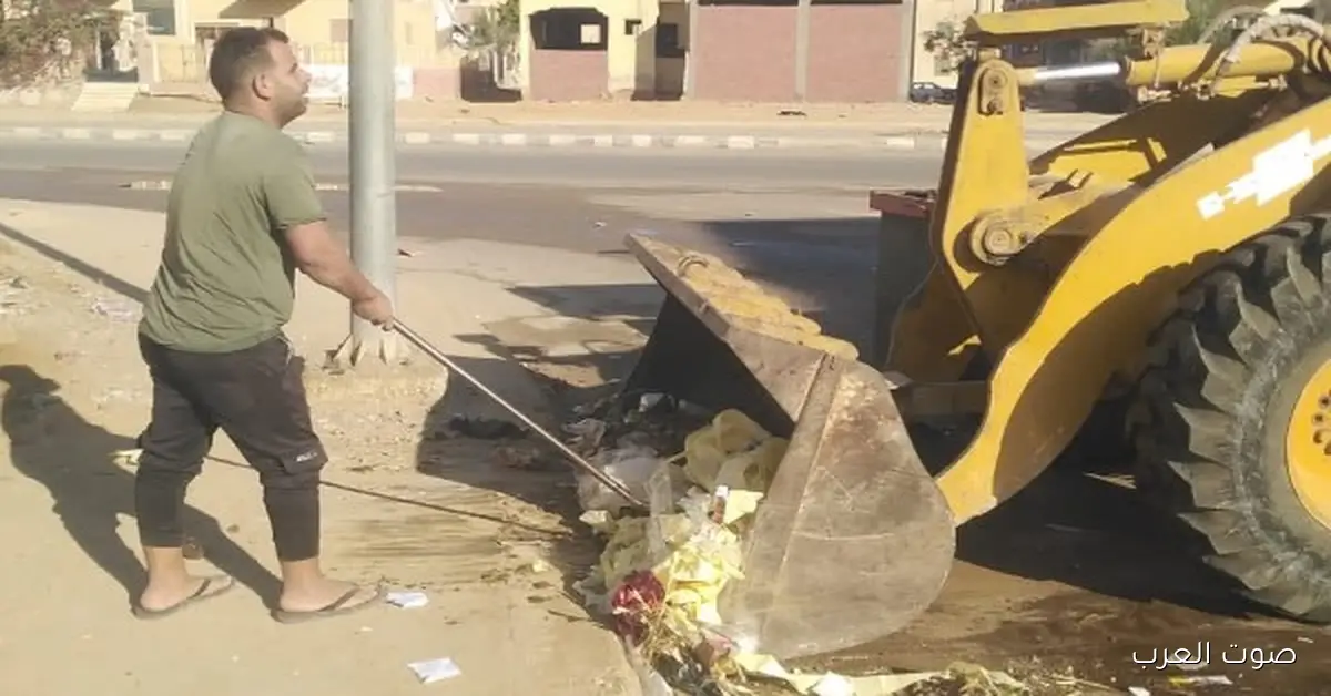 جهاز العاشر من رمضان بيزود حملات النظافة والتجميل