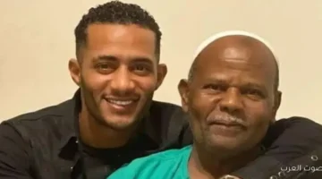 جوري بكر تعزي في وفاة والد محمد رمضان الراجل الطيب