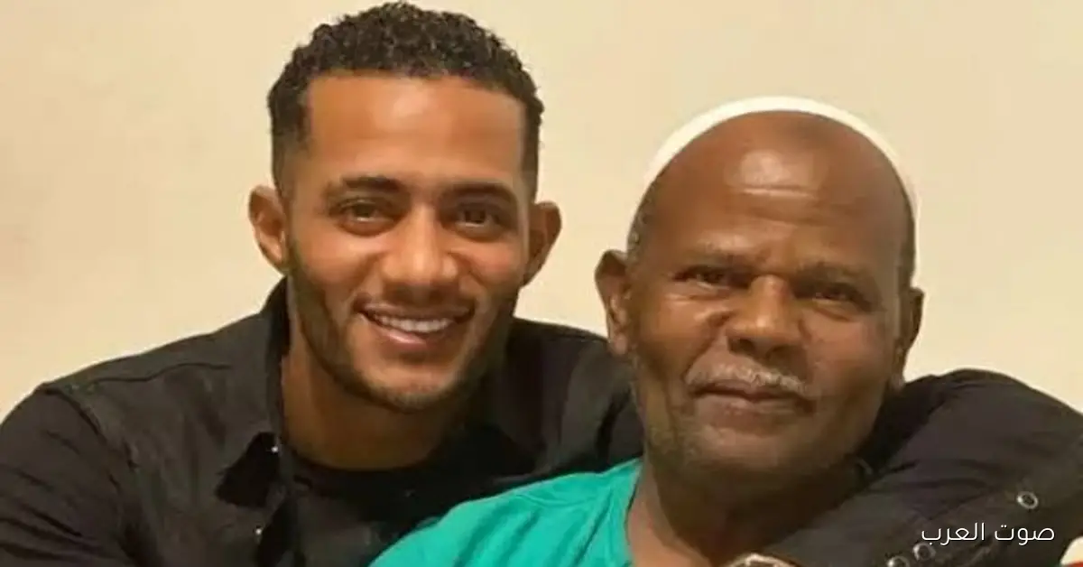 جوري بكر تعزي في وفاة والد محمد رمضان الراجل الطيب والجميل