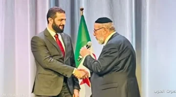 حاخام يهودي سوري يهنّي الرئيس الشرع في واشنطن وبيقول عبارات