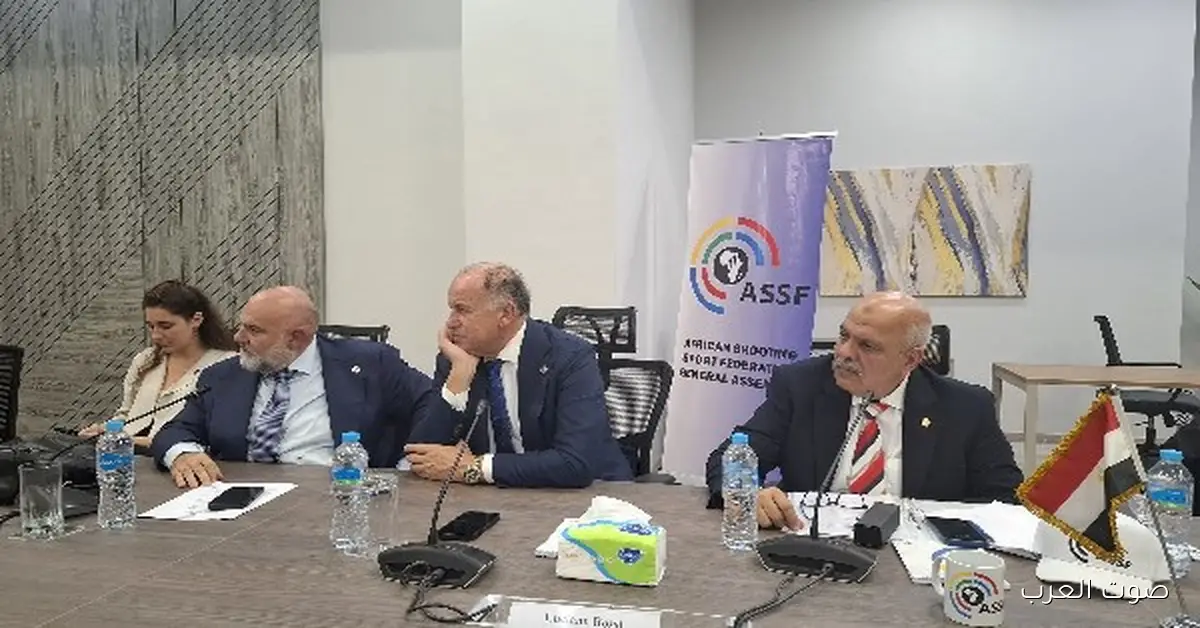 حازم حسني يكمل رئاسة الاتحاد الأفريقي للرماية بالتزكية