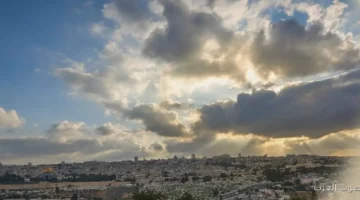 حالة الجو في فلسطين رياح وحرارة عالية لحد السبت