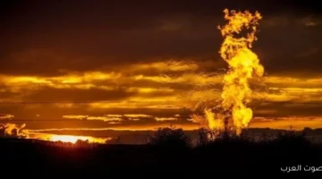 حريق وإصابات بين العمال بعد استهداف حقل غاز في العراق