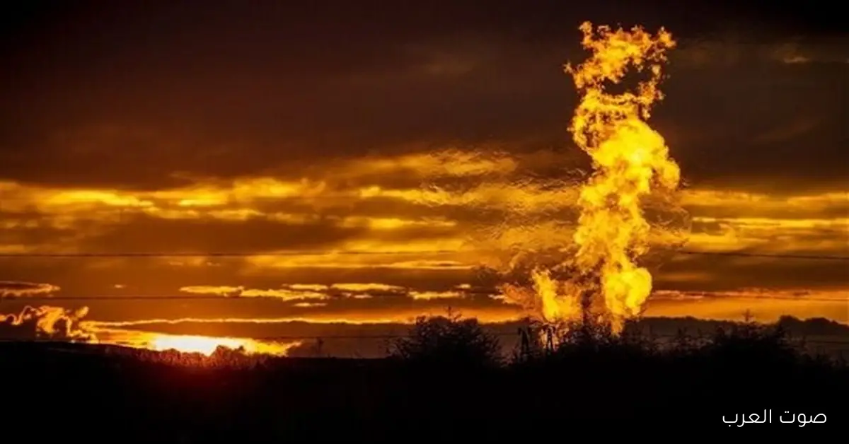 حريق وإصابات بين العمال بعد استهداف حقل غاز في العراق بطائرة مسيرة