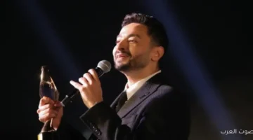 حمادة هلال يحصل على جائزة أفضل مطرب في 2025 من